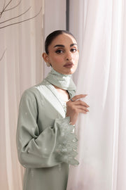 Lakhany Embroidered Cashmi Wool Unstitched 3Pc Suit LG-IZ-0451