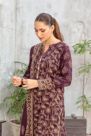 Lakhany Printed Pashmina Unstitched 3Pc Suit LG-IZ-0511-A