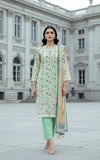 Lakhany Komal Embroidered Lawn Unstitched 3Pc Suit LG-IZ-0512