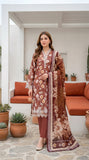 Lakhany Komal Vol-02 Embroidered Lawn Unstitched 3Pc Suit LG-IZ-0605