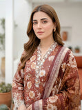 Lakhany Komal Vol-02 Embroidered Lawn Unstitched 3Pc Suit LG-IZ-0605