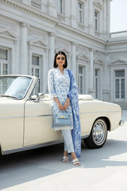 Lakhany Komal Embroidered Lawn Unstitched 3Pc Suit LG-MM-0922
