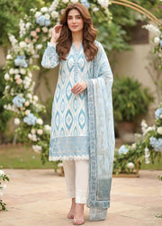 Lakhany Summer Essentials Embroidered Lawn Unstitched 3Pc Suit LG-MM-1032