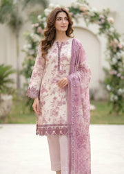 Lakhany Summer Essentials Embroidered Lawn Unstitched 3Pc Suit LG-MM-1035