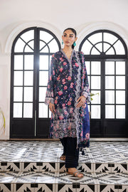 Lakhany Essentials Embroidered Lawn Unstitched 3Pc Suit LG-RL-0022
