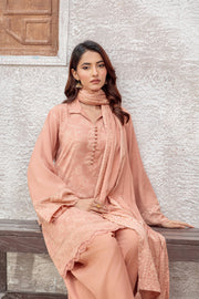 Lakhany Printed Pashmina Unstitched 3Pc Suit LG-RK-0091-A