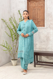 Lakhany Printed Pashmina Unstitched 3Pc Suit LG-RK-0091-B