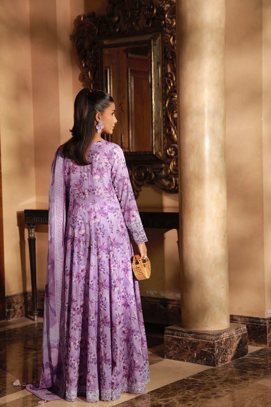 Lakhany Komal Embroidered Lawn Unstitched 3Pc Suit LG-RK-0097