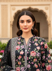 Lakhany Summer Essentials Embroidered Lawn Unstitched 3Pc Suit LG-RK-0098