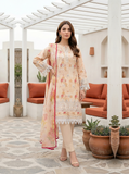 Lakhany Komal Vol-02 Embroidered Lawn Unstitched 3Pc Suit LG-RK-0154