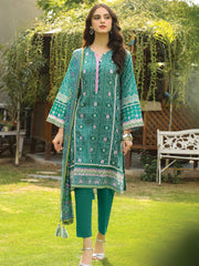 Komal Prints by Lakhany Unstitched Printed Lawn 3Pc Suit LG-RL-0002-B