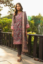 Komal Prints by Lakhany Unstitched Printed Lawn 3Pc Suit LG-RL-0033-A
