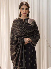 Lakhany Cashmi Wool Unstitched Printed 3Pc Suit LG-RL-0127-B