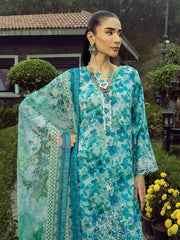 Lakhany Spring Embroidered Lawn Unstitched 3Pc Suit LG-RL-0149