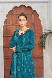 Lakhany Printed Pashmina Unstitched 3Pc Suit LG-RL-0346-C