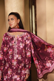 Lakhany Komal Embroidered Lawn Unstitched 3Pc Suit LG-RL-0360