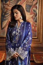 Lakhany Komal Embroidered Lawn Unstitched 3Pc Suit LG-RL-0362