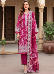 Lakhany Summer Essentials Embroidered Lawn Unstitched 3Pc Suit LG-RL-0363