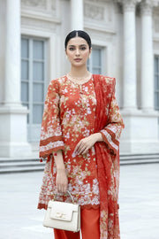 Lakhany Komal Embroidered Lawn Unstitched 3Pc Suit LG-RL-0365