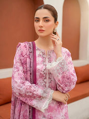 Lakhany Komal Vol-02 Embroidered Lawn Unstitched 3Pc Suit LG-RL-0465