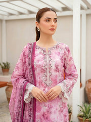 Lakhany Komal Vol-02 Embroidered Lawn Unstitched 3Pc Suit LG-RL-0465