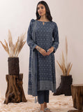 Lakhany Pashmina Printed Unstitched 3 Piece Suit LG-RM-0012-B