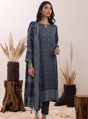Lakhany Pashmina Printed Unstitched 3 Piece Suit LG-RM-0012-B