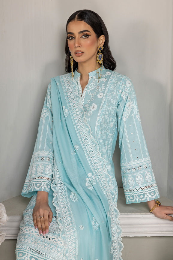 Lakhany Festive Eid Embroidered Lawn Unstitched 3Pc Suit LG-RM-0044