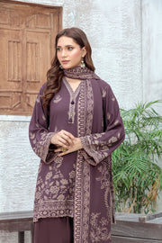 Lakhany Printed Pashmina Unstitched 3Pc Suit LG-SG-0035-A