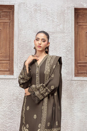 Lakhany Printed Pashmina Unstitched 3Pc Suit LG-SG-0039-B