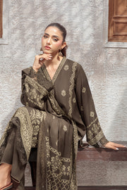 Lakhany Printed Pashmina Unstitched 3Pc Suit LG-SG-0039-B