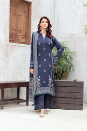 Lakhany Printed Pashmina Unstitched 3Pc Suit LG-SG-0039-C
