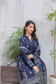 Lakhany Printed Pashmina Unstitched 3Pc Suit LG-SG-0039-C