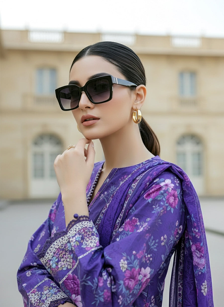 Lakhany Komal Embroidered Lawn Unstitched 3Pc Suit LG-SG-0047