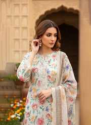 Lakhany Summer Essentials Embroidered Lawn Unstitched 3Pc Suit LG-SG-0049