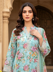Lakhany Summer Essentials Embroidered Lawn Unstitched 3Pc Suit LG-SG-0052