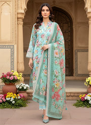 Lakhany Summer Essentials Embroidered Lawn Unstitched 3Pc Suit LG-SG-0052