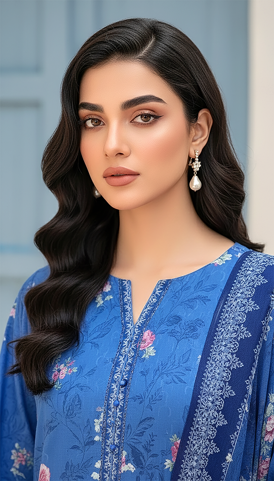 Lakhany Summer Prints Lawn Unstitched 3Pc Suit LG-SG-0091