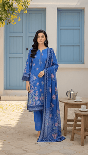 Lakhany Summer Prints Lawn Unstitched 3Pc Suit LG-SG-0091