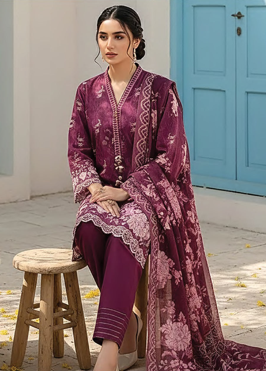 Lakhany Summer Prints Lawn Unstitched 3Pc Suit LG-SG-0092