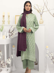 Lakhany by LSM Pashmina Printed Unstitched 3Pc Suit LG-SR-0131-A