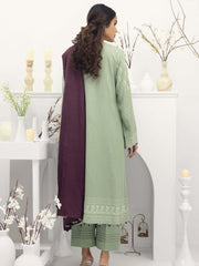 Lakhany by LSM Pashmina Printed Unstitched 3Pc Suit LG-SR-0131-A