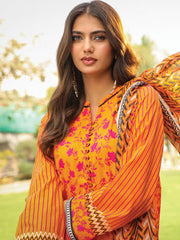 Komal Prints by Lakhany Unstitched Printed Lawn 3Pc Suit LG-SR-0147-A