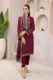 Lakhany Dareechay Embroidered Pashmina Unstitched 3Pc Suit LG-SR-0154