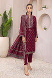 Lakhany Dareechay Embroidered Pashmina Unstitched 3Pc Suit LG-SR-0154