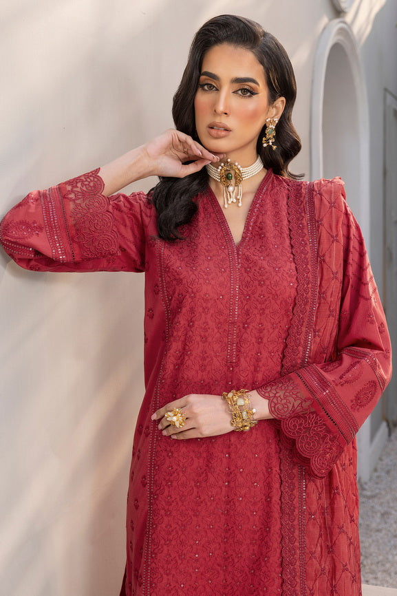 Lakhany Festive Eid Embroidered Lawn Unstitched 3Pc Suit LG-SR-0168