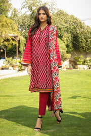 Komal Prints by Lakhany Unstitched Printed Lawn 3Pc Suit LG-SR-0176-A