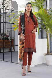 Lakhany Spring Embroidered Lawn Unstitched 3Pc Suit LG-SR-0179