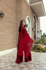 Lakhany Embroidered Luxury Lawn Unstitched 3Pc Suit LG-UB-0122