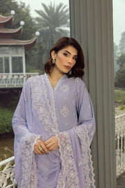 Lakhany Embroidered Luxury Lawn Unstitched 3Pc Suit LG-UB-0125